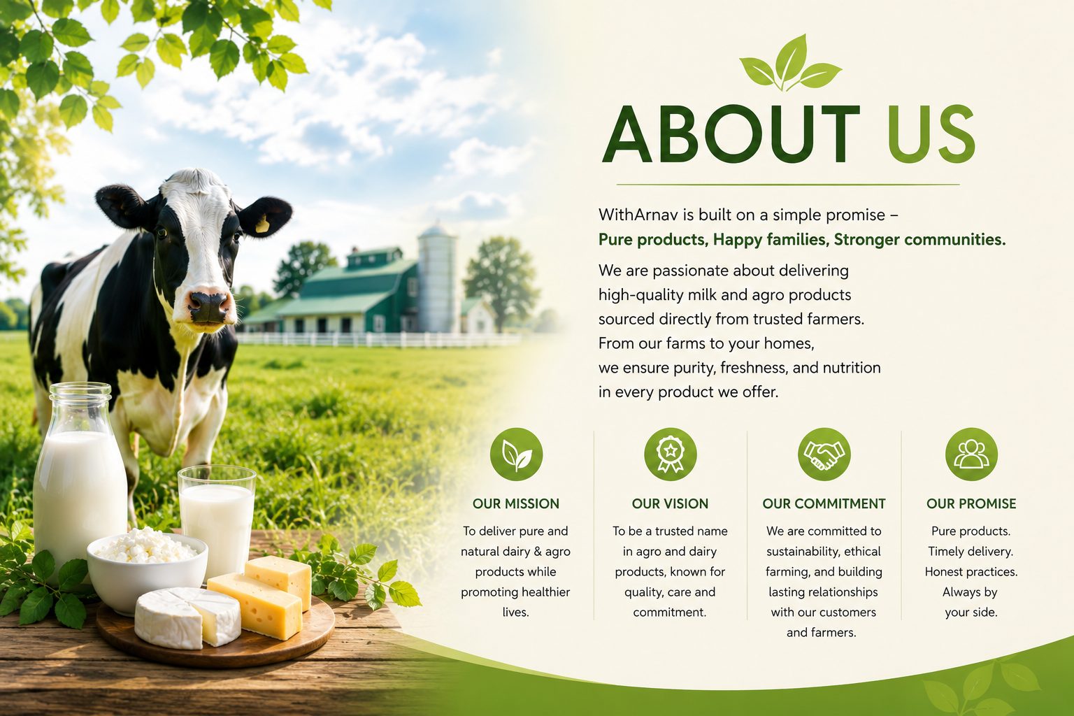 About WithArnav Agro and Dairy